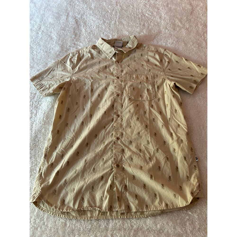 The North Face Hiking Man Printed Shirt Size Large‎